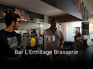 Bar L’Ermitage Brasserie plan d'ouverture