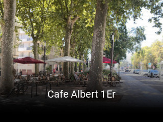 Cafe Albert 1Er ouvert