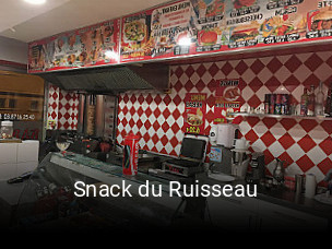 Snack du Ruisseau heures d'ouverture