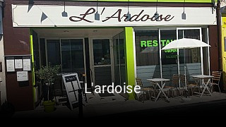 L'ardoise plan d'ouverture