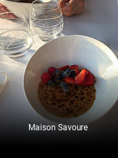 Maison Savoure plan d'ouverture