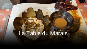 La Table du Marais plan d'ouverture