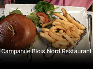 Campanile Blois Nord Restaurant plan d'ouverture