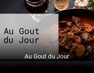 Au Gout du Jour heures d'ouverture