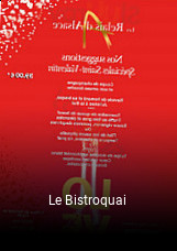 Le Bistroquai ouvert