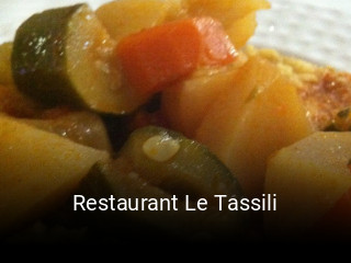 Restaurant Le Tassili ouvert