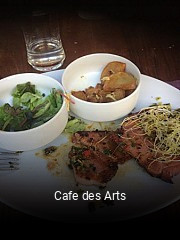 Cafe des Arts heures d'ouverture