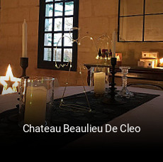 Chateau Beaulieu De Cleo heures d'affaires