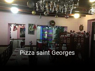 Pizza saint Georges plan d'ouverture