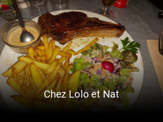 Chez Lolo et Nat heures d'ouverture