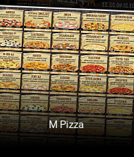 M Pizza plan d'ouverture