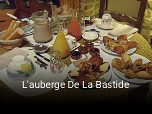 L'auberge De La Bastide plan d'ouverture