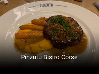 Pinzutu Bistro Corse plan d'ouverture