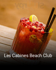 Les Cabines Beach Club ouvert