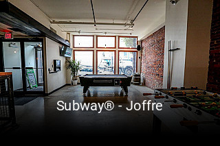 Subway® - Joffre ouvert