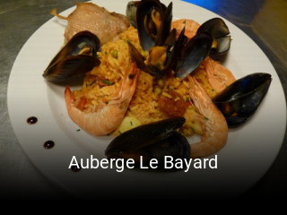 Auberge Le Bayard plan d'ouverture