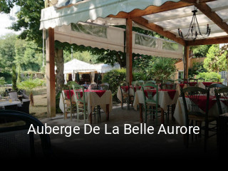 Auberge De La Belle Aurore plan d'ouverture