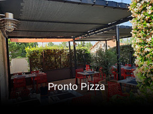 Pronto Pizza plan d'ouverture