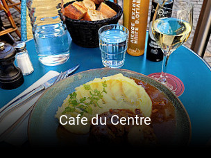 Cafe du Centre ouvert