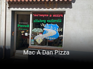 Mac A Dan Pizza plan d'ouverture