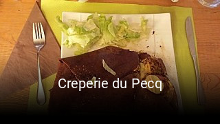 Creperie du Pecq plan d'ouverture