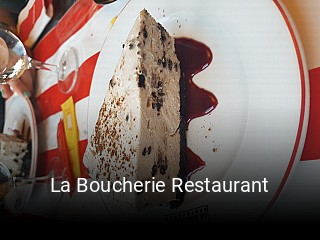 La Boucherie Restaurant plan d'ouverture