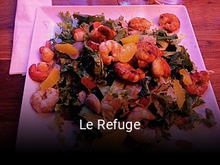 Le Refuge plan d'ouverture