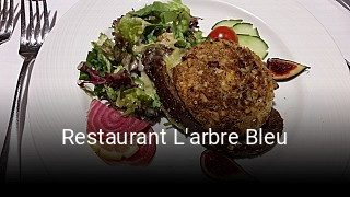 Restaurant L'arbre Bleu ouvert