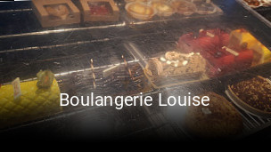 Boulangerie Louise heures d'ouverture