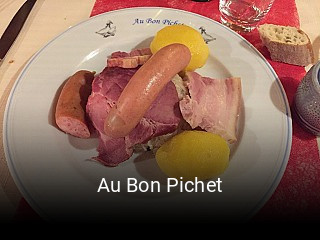 Au Bon Pichet ouvert