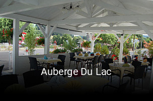 Auberge Du Lac plan d'ouverture