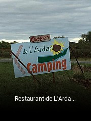 Restaurant de L'Ardan heures d'ouverture