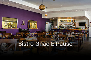 Bistro Gnac E Pause plan d'ouverture