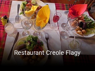 Restaurant Creole Flagy heures d'affaires