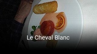 Le Cheval Blanc ouvert