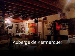 Auberge de Kermarquer heures d'affaires