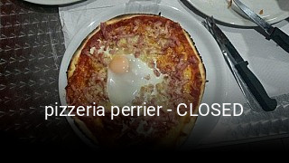 pizzeria perrier - CLOSED plan d'ouverture