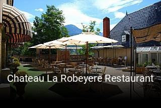 Chateau La Robeyere Restaurant heures d'affaires