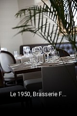 Le 1950, Brasserie Francaise heures d'affaires