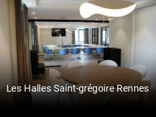 Les Halles Saint-grégoire Rennes plan d'ouverture