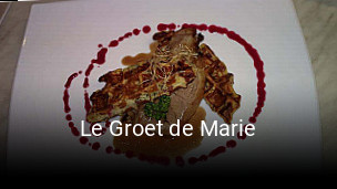 Le Groet de Marie plan d'ouverture