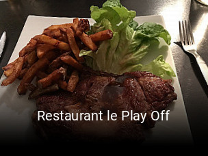 Restaurant le Play Off heures d'affaires