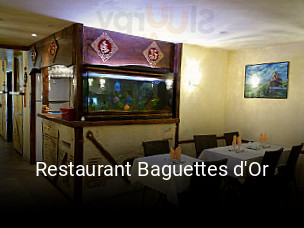 Restaurant Baguettes d'Or heures d'affaires