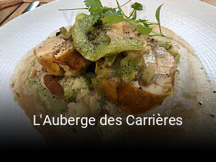 L'Auberge des Carrières plan d'ouverture