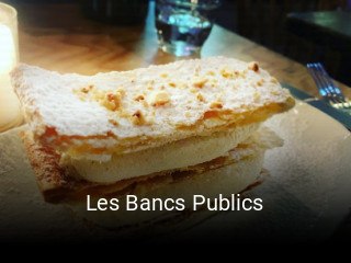 Les Bancs Publics plan d'ouverture