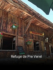 Refuge de Pre Verel plan d'ouverture