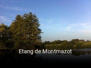 Etang de Montmazot ouvert