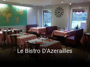 Le Bistro D'Azerailles heures d'ouverture