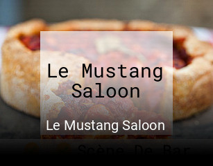 Le Mustang Saloon plan d'ouverture