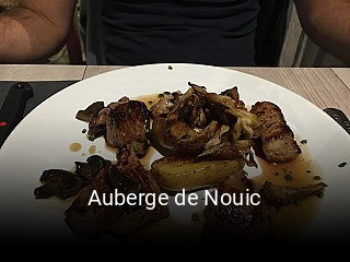 Auberge de Nouic ouvert